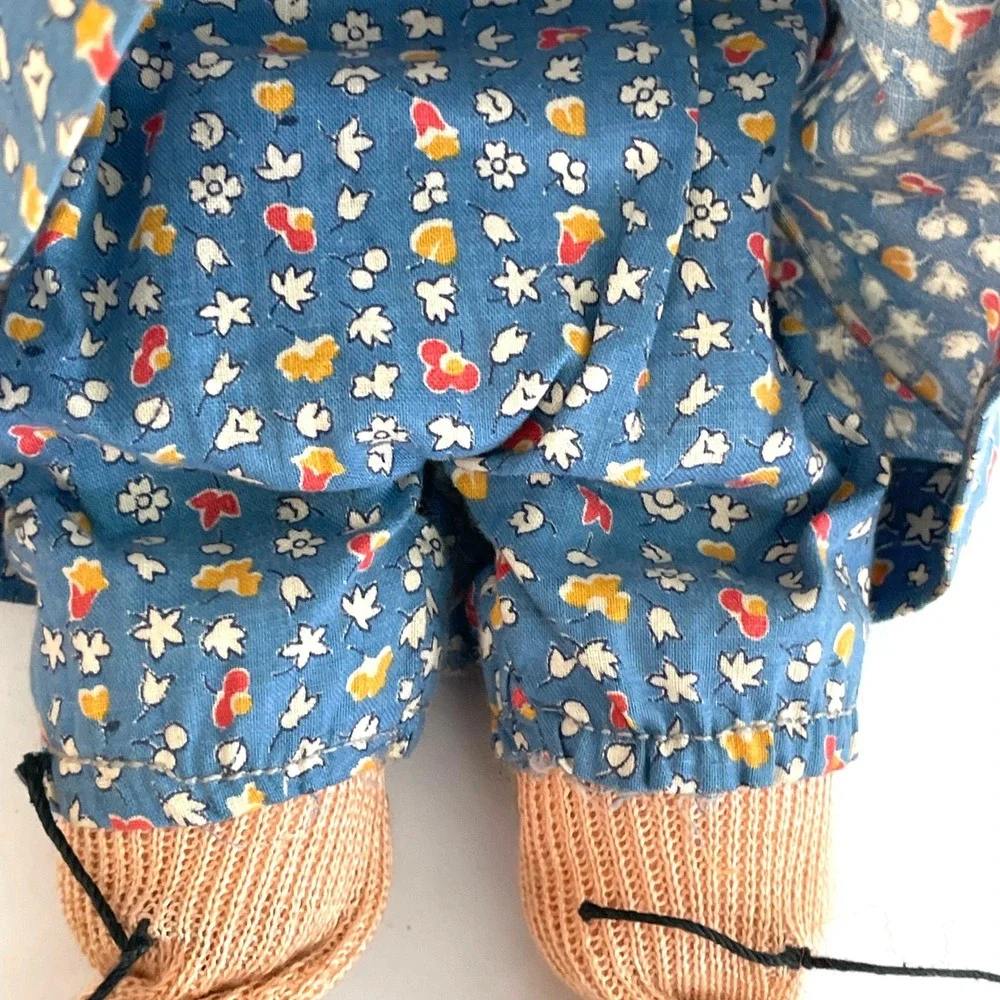 Vintage Antique 30s Effanbee Emily Ann Marionette Puppet Girl Wooden Control 12